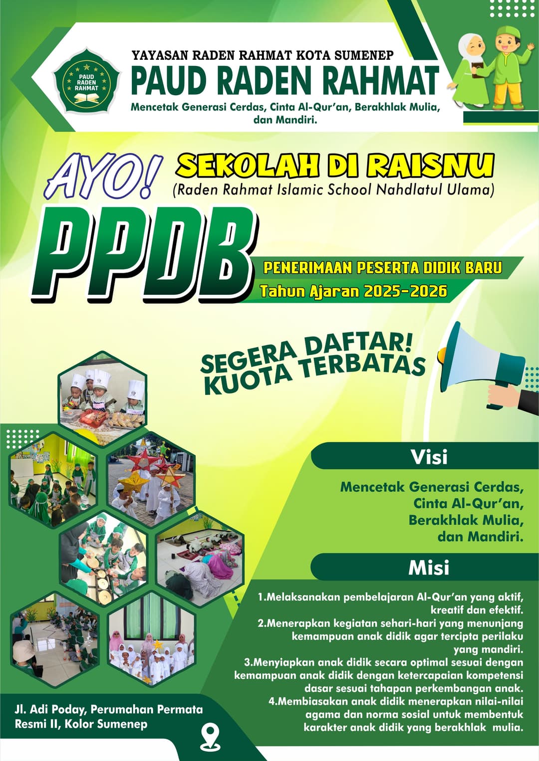 Brosur PAUD - Halaman Depan